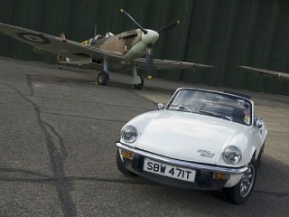 Triumph's triumph; the Spitfire is huge fun (Image copyright Martin Wood)
